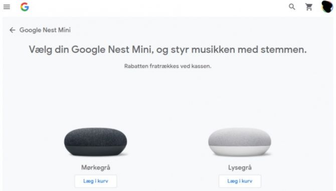 Google giver gratis Nest Mini’er til abonnenter