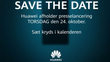 I morgen offentliggør Huawei en ny telefon til det danske marked