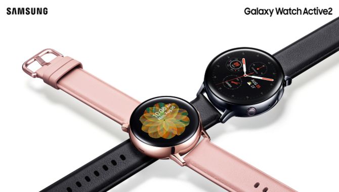 Samsung Galaxy Watch Active2 i butikkerne snart