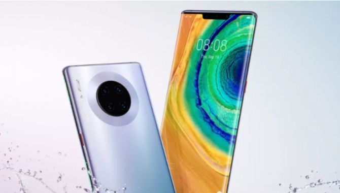 Her er Huawei Mate 30 Pro i fire farver
