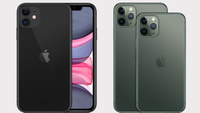 Forskellen på iPhone 11 og iPhone 11 Pro