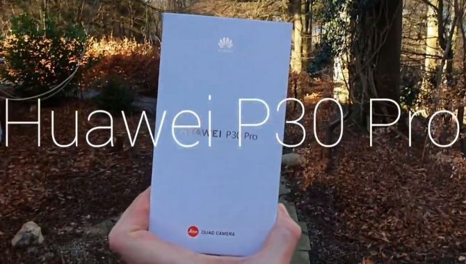 Video: Vi pakker Huawei P30 Pro ud