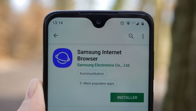 Samsungs Android browser runder 1 millard downloads
