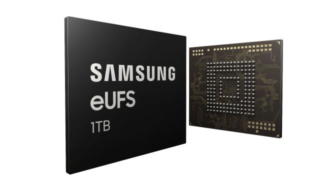 Samsung klar med 1 terabyte lagerplads til smartphones