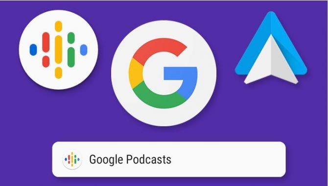 Android Auto får Google Podcast support