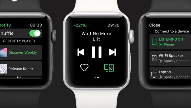 Spotify endelig klar til Apple Watch