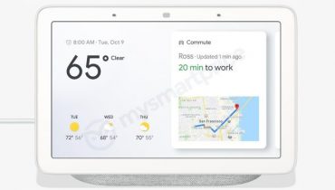 Google Home Hub: Billeder lækket af Googles første Smart Display