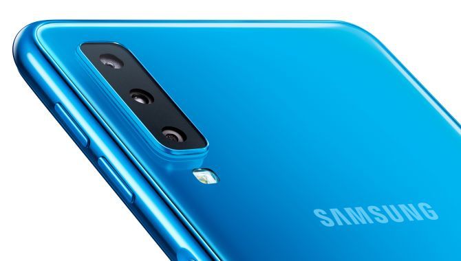 Samsung lancerer Galaxy A7 (2018) med tre bagkameraer