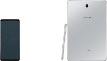 Billeder af Samsung Galaxy Note 9 og Galaxy Tab S4 lækket