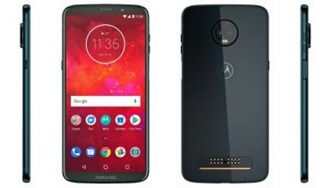 Knivskarpt pressefoto viser den kommende Moto Z3 Play