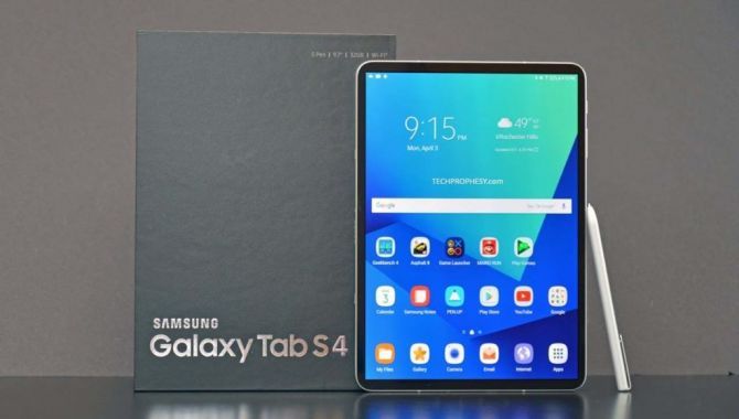 Samsung Galaxy Tab S4 kan være på vej