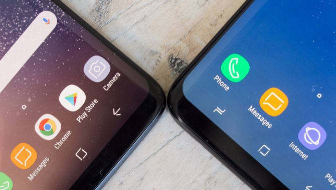 Samsung sender ny opdatering ud til Galaxy S8 og S8+