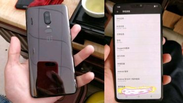 Firmware afslører: OnePlus 6 får et hak i skærmen