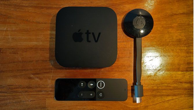 voksen at forstå omgive Apple TV eller Chromecast - hvad skal du vælge? [DUEL]