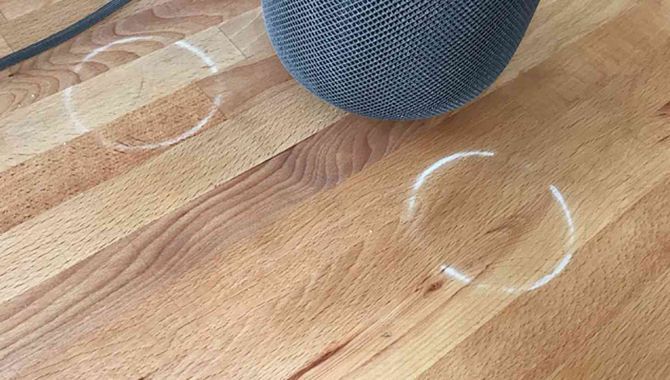 Apple HomePod efterlader hvide mærker på træoverflader