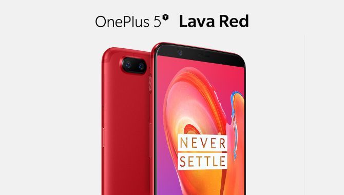 OnePlus 5T i Lava Red kan købes i Danmark fra i morgen
