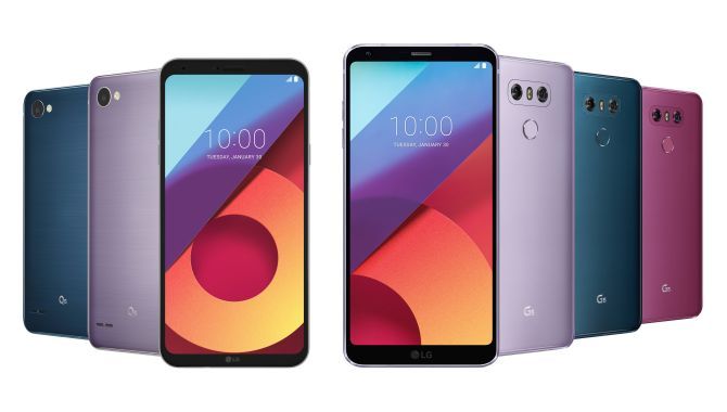 LG G6 og Q6 lanceret i nye, friske farver