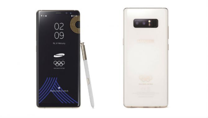 Samsung udgiver olympisk Note8-variant