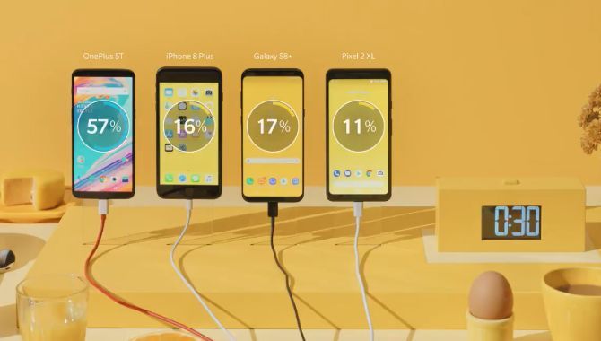 OnePlus: Så hurtig er Dash Charge i forhold til konkurrenterne