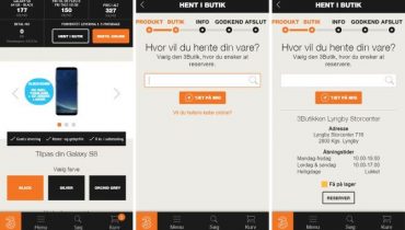 3 lancerer click and collect som det første teleselskab