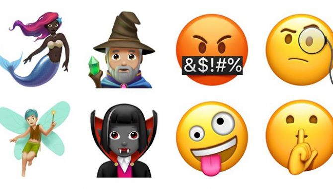 Dusinvis af nye emojis kommer til iOS 11.1