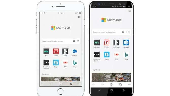 Microsoft’s Edge browser på vej til mobilen