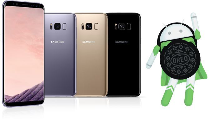 Android 8.0 Oreo-beta på vej til Samsung Galaxy S8 og S8+