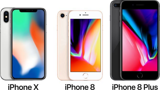 Her er forskellen mellem iPhone X, iPhone 8 og iPhone 8 Plus