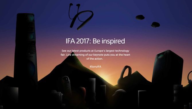 Sony inviterer til IFA-keynote: Sådan ser du med hjemmefra