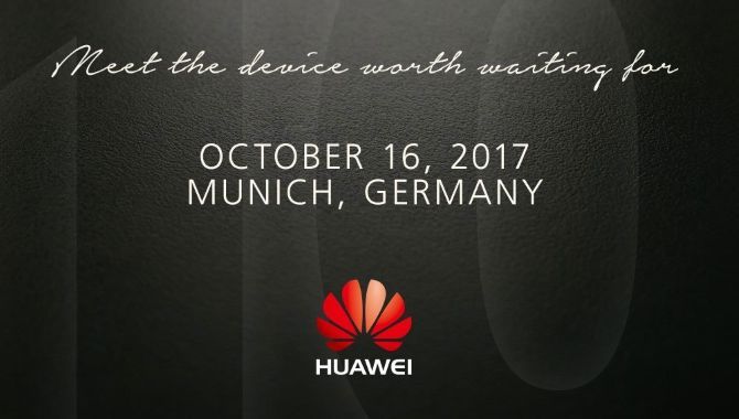 Huawei Mate 10 afsløres den 16. oktober