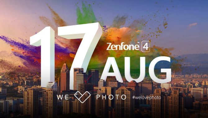 ASUS inviterer til Zenfone 4-lancering den 17. august