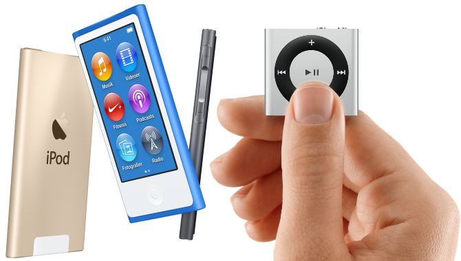Slut med Apples små iPods: nano og shuffle udgår