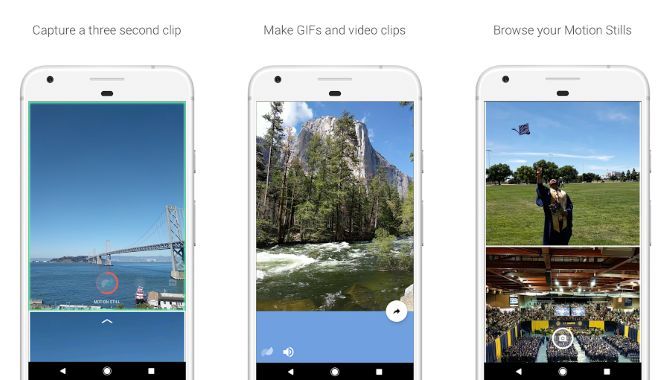 Google lancerer GIF-appen Motion Stills til Android