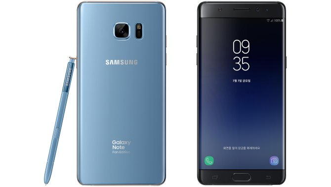 Samsung relancerer Galaxy Note 7 – nu kaldet Galaxy Note FE