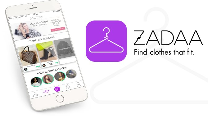 Appen Zadaa klar i Danmark: Køb og sælg tøj nemt og billigt