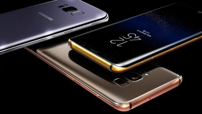Nu kan du købe Samsung Galaxy S8 i 24 karat guld eller platin