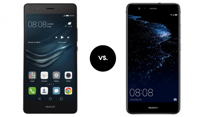Sammenligning: Huawei P9 Lite vs. P10 Lite