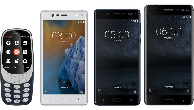 Nokia 3310 kan få debut i april – Nokia 3, 5 og 6 i maj