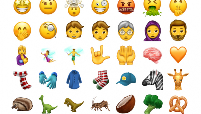Her er sommerens 48 nye emojis