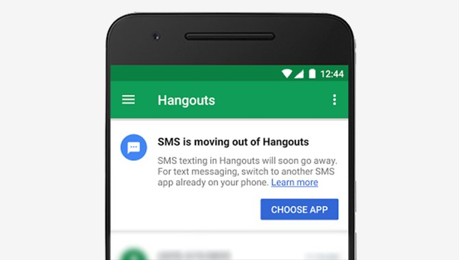 Snart er det slut med at sende SMS’er i Hangouts