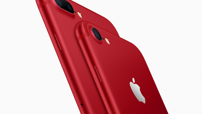 Nu kommer iPhone 7 og 7 Plus i rød (PRODUCT)RED