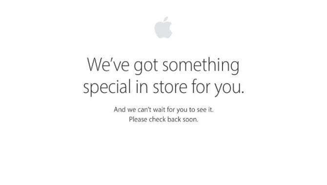Apple hjemmeside nede – nye produkter på vej i dag