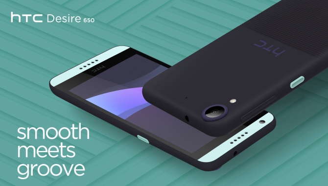 HTC lancerer prisvenlig Desire 650 med iøjnefaldende design