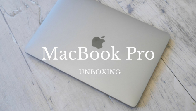 Unboxing af MacBook Pro [WEB-TV]