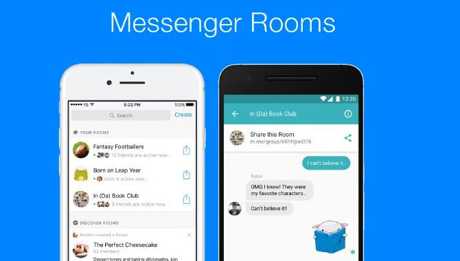 Facebook lancerer Rooms: Åbne chatrum i Messenger