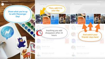 Facebooks svar på Snapchat, Messenger Day, ruller ud