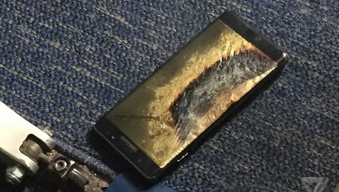 Nu er det ulovligt at have Samsung Galaxy Note 7 med i flyet