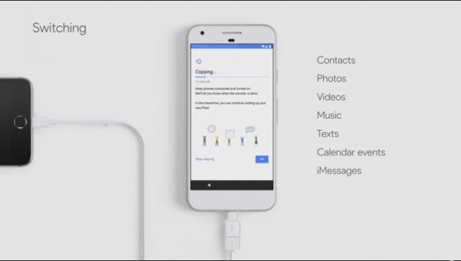 Google gør det nemt at skifte fra iPhone til Pixel