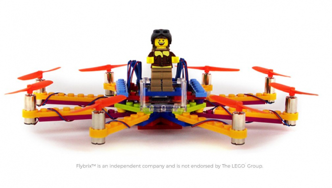 Byg din egen drone med dit gamle LEGO