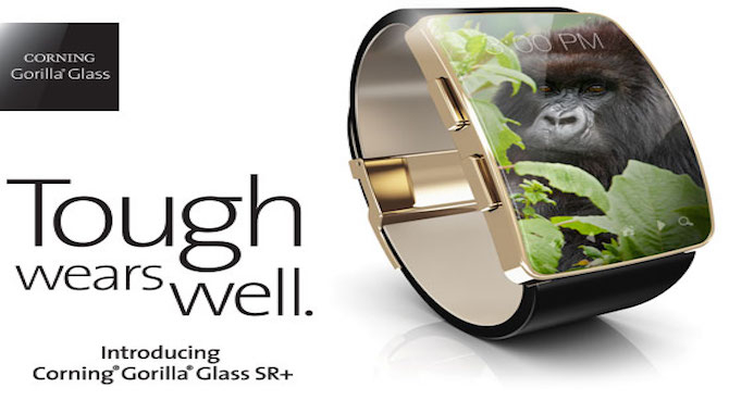 Gorilla Glass introducer SR+: Skræddersyet til wearables